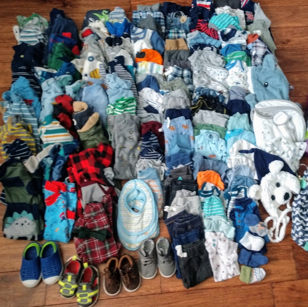 *SOLD*Huge lot of baby boy clothes! 3-12 months!